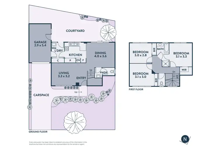 Floorplan of Homely house listing, 2 Pivot Place, Mill Park VIC 3082