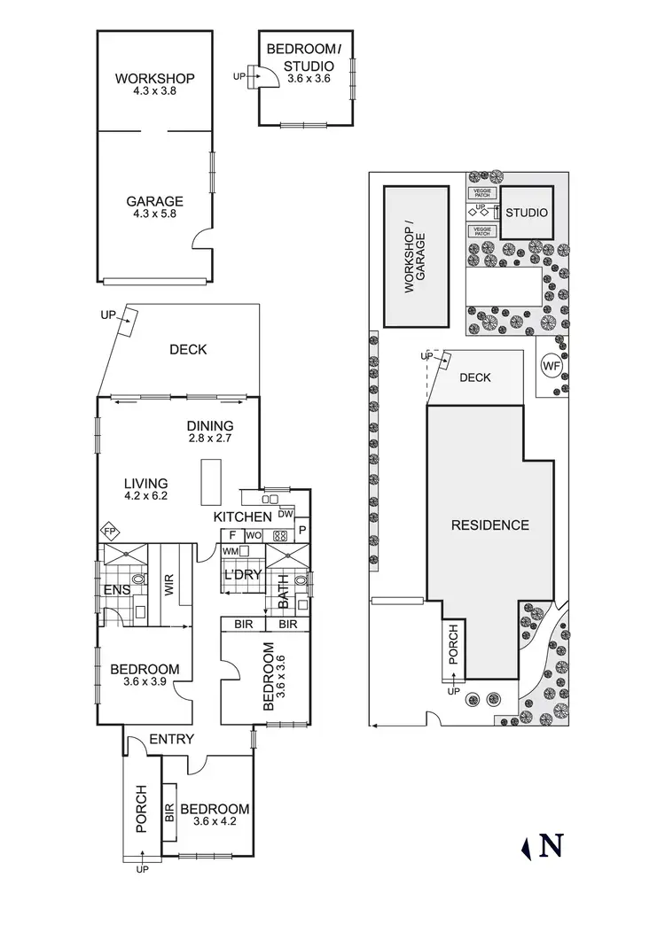 Floorplan of Homely house listing, 36 May Street, Coburg VIC 3058