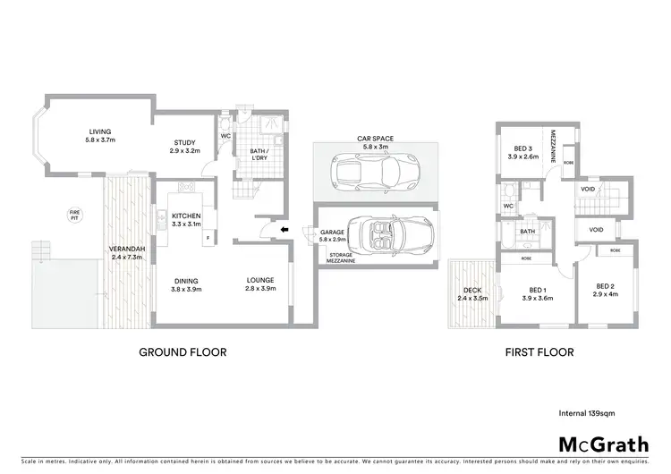 Floorplan of Homely townhouse listing, 2/6 Highland Place, Buderim QLD 4556