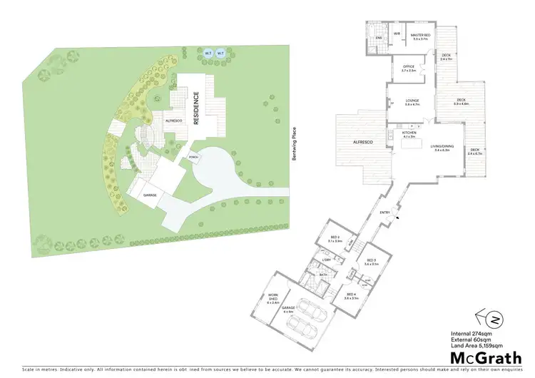 Floorplan of Homely house listing, 13 Bentwing Place, Tintenbar NSW 2478