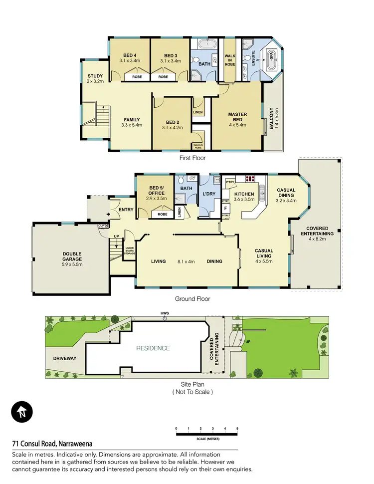 Floorplan of Homely house listing, 71 Consul Road, Narraweena NSW 2099