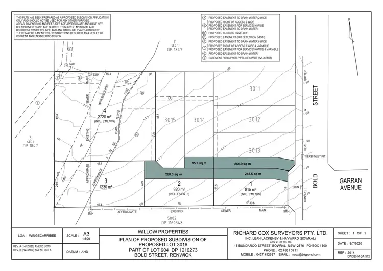 Floorplan of Homely land listing, LOT 4, 56 Bold Street, Renwick NSW 2575