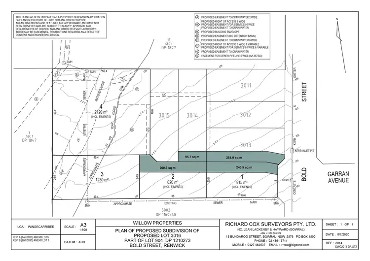 Floorplan of Homely land listing, LOT 3, 58 Bold Street, Renwick NSW 2575