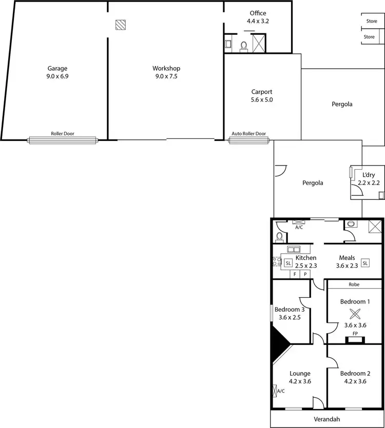 Floorplan of Homely house listing, 741 Lower North East Road, Paradise SA 5075