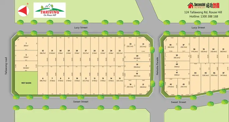 Floorplan of Homely land listing, 160 Tallawong Road, Rouse Hill NSW 2155