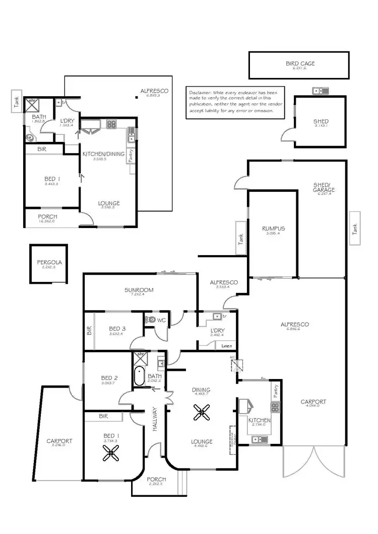 Floorplan of Homely house listing, 7 Stuart Terrace, Port Lincoln SA 5606