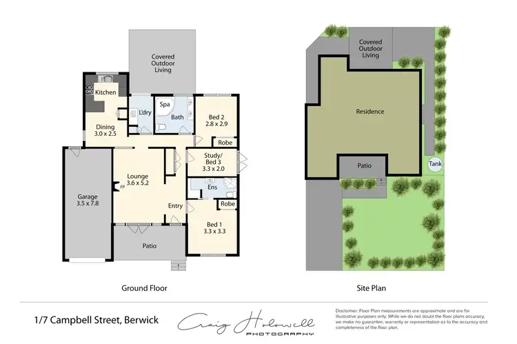 Floorplan of Homely house listing, 1/7 Campbell Street, Berwick VIC 3806