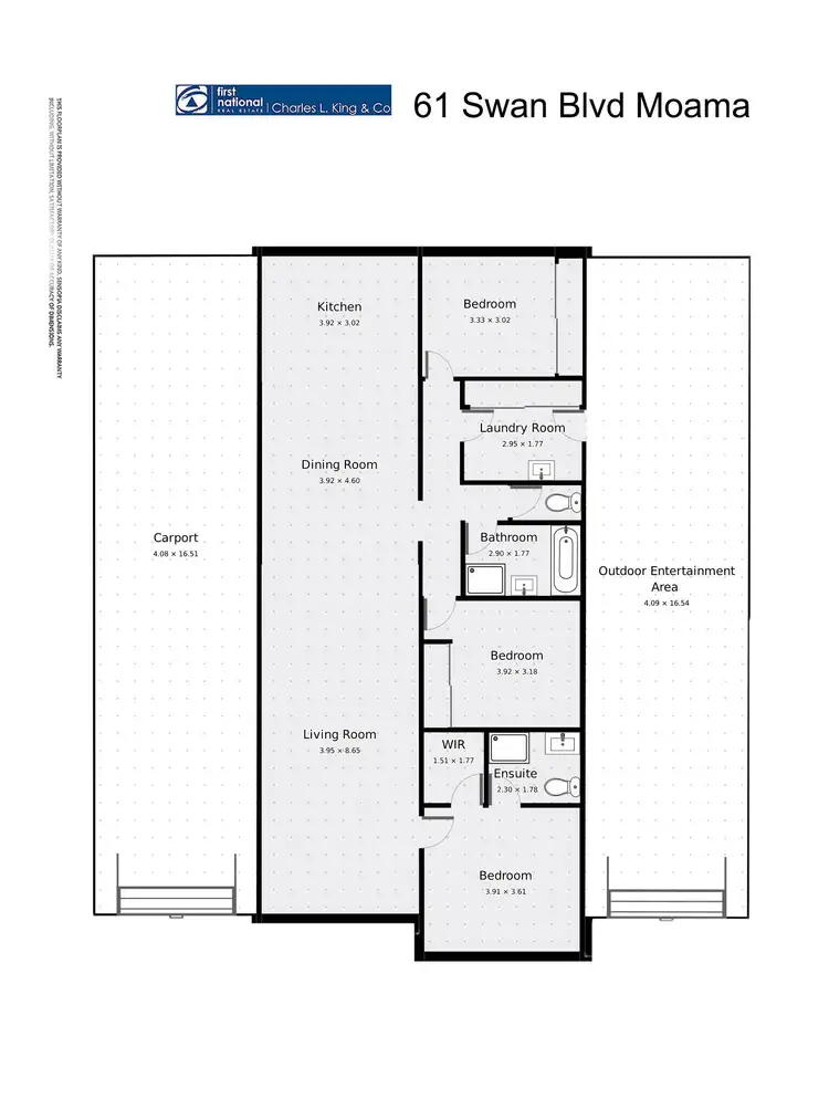 Floorplan of Homely house listing, 61 Swan Boulevard, Moama NSW 2731