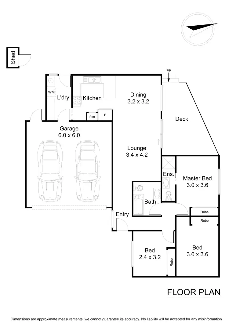 Floorplan of Homely unit listing, 3/22 Elm Street, Bayswater VIC 3153
