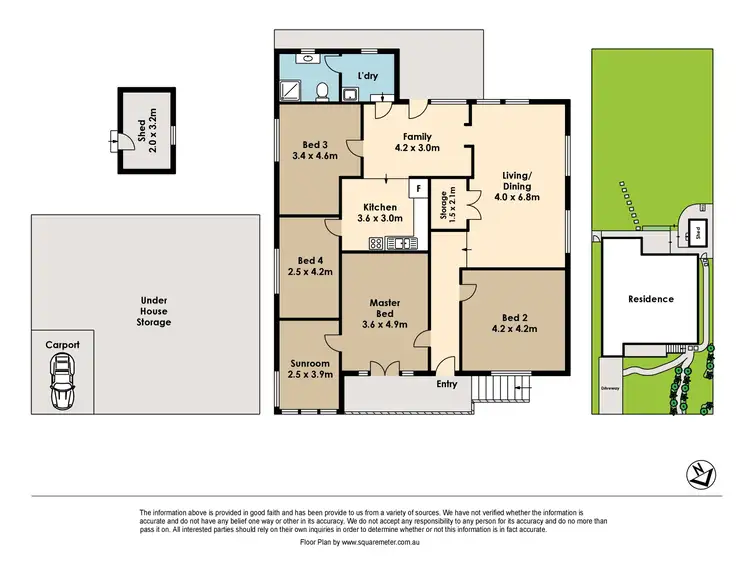 Floorplan of Homely house listing, 51 Park Street, Mona Vale NSW 2103