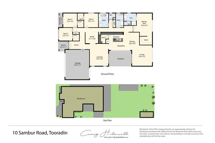 Floorplan of Homely house listing, 10 Sambur Road, Tooradin VIC 3980