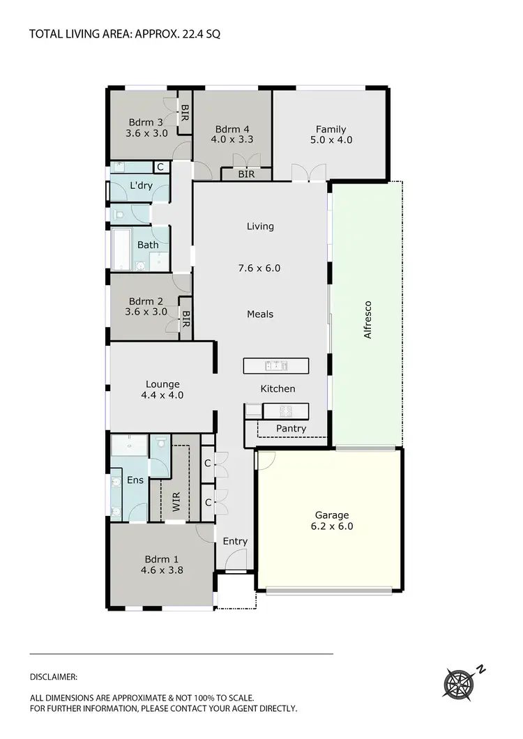 Floorplan of Homely house listing, 20 Limerick Street, Alfredton VIC 3350