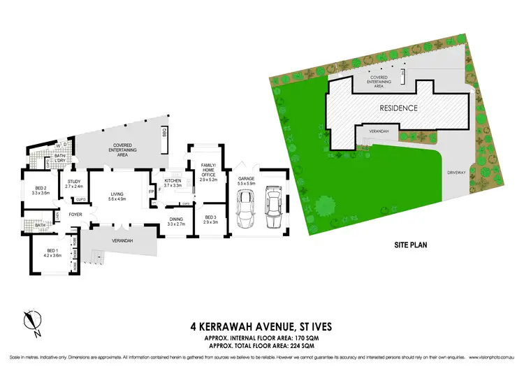 Floorplan of Homely house listing, 4 Kerrawah Avenue, St Ives NSW 2075