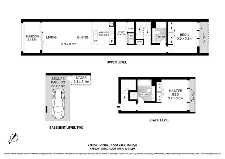 Floorplan of Homely apartment listing, B114/3-11 Burleigh Street, Lindfield NSW 2070