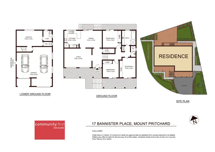 Floorplan of Homely house listing, 17 Bannister Place, Mount Pritchard NSW 2170