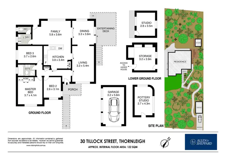 Floorplan of Homely house listing, 30 Tillock Street, Thornleigh NSW 2120