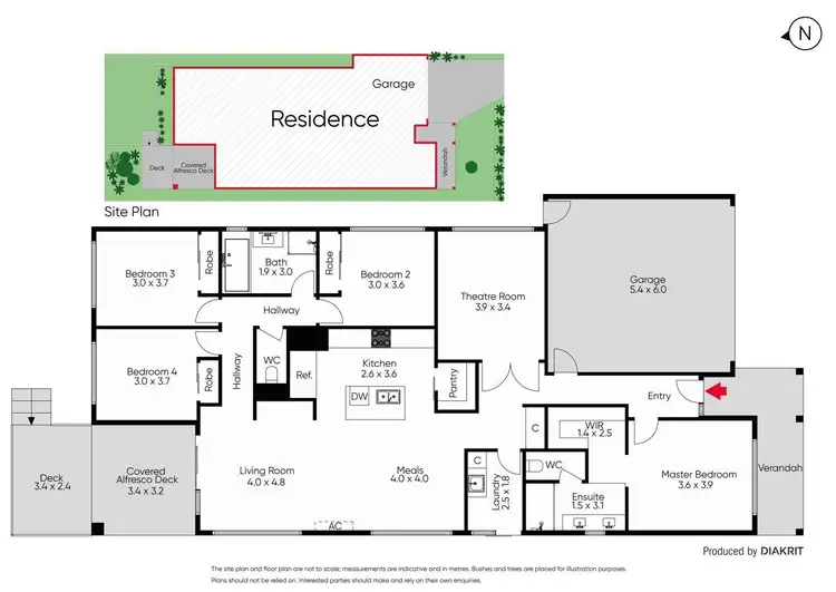 Floorplan of Homely house listing, 4 Daisybank Terrace, Botanic Ridge VIC 3977