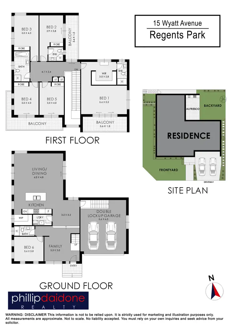 Floorplan of Homely house listing, 15 Wyatt Avenue, Regents Park NSW 2143