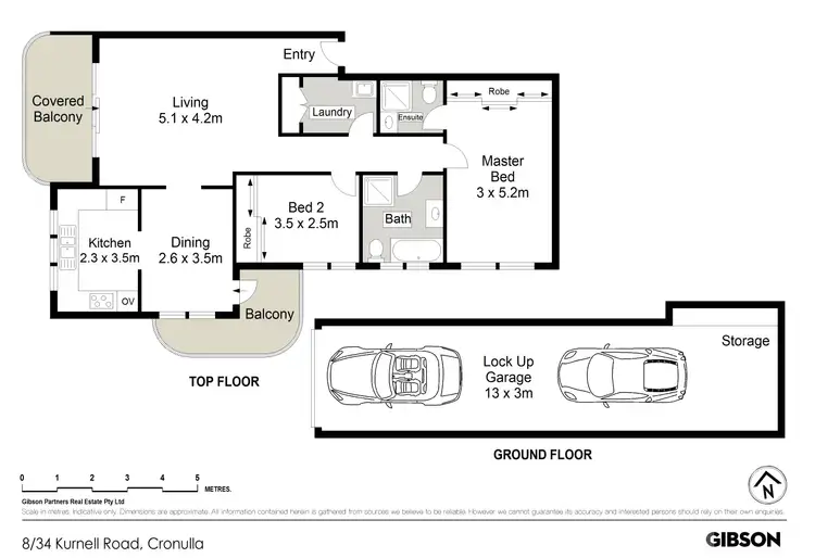 Floorplan of Homely apartment listing, 8/34 Kurnell Road, Cronulla NSW 2230