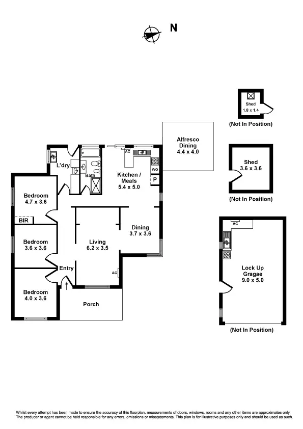 Floorplan of Homely house listing, 17 Hatherley Grove, Altona North VIC 3025