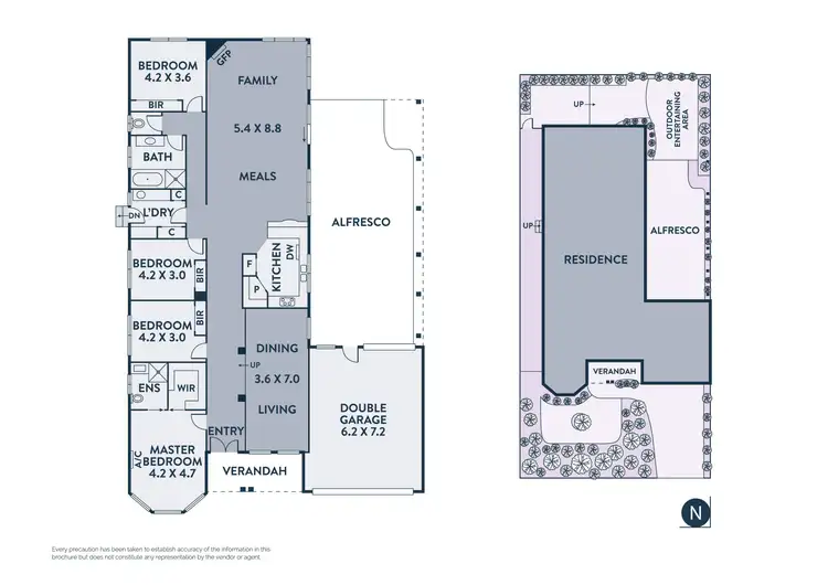 Floorplan of Homely house listing, 54 Wagstaff Drive, Mill Park VIC 3082