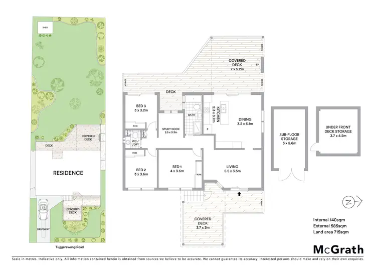 Floorplan of Homely house listing, 61 Tuggerawong Road, Wyongah NSW 2259
