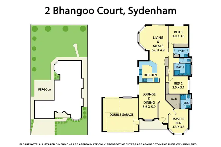 Floorplan of Homely house listing, 2 Bhangoo Court, Sydenham VIC 3037