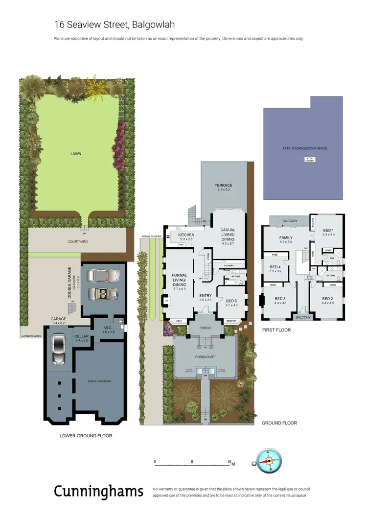 Floorplan of Homely house listing, 16 Seaview Street, Balgowlah NSW 2093