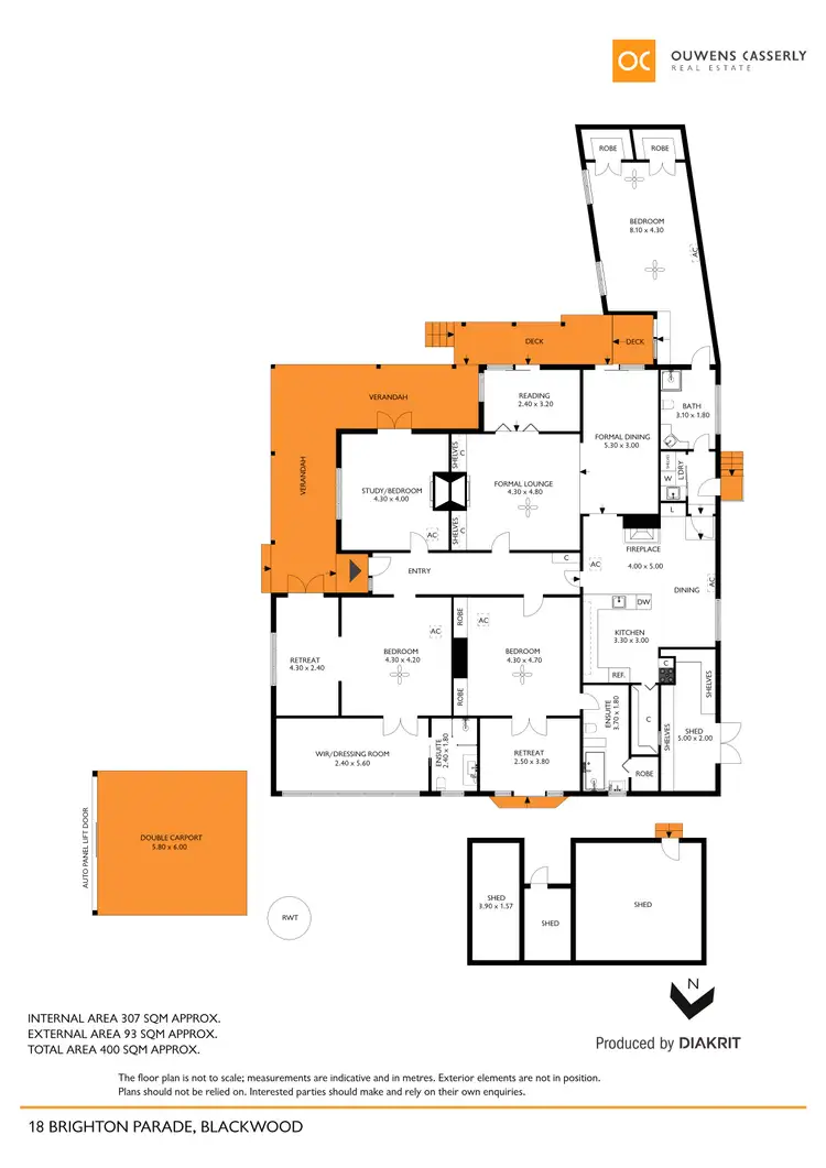 Floorplan of Homely house listing, 18 Brighton Parade, Blackwood SA 5051