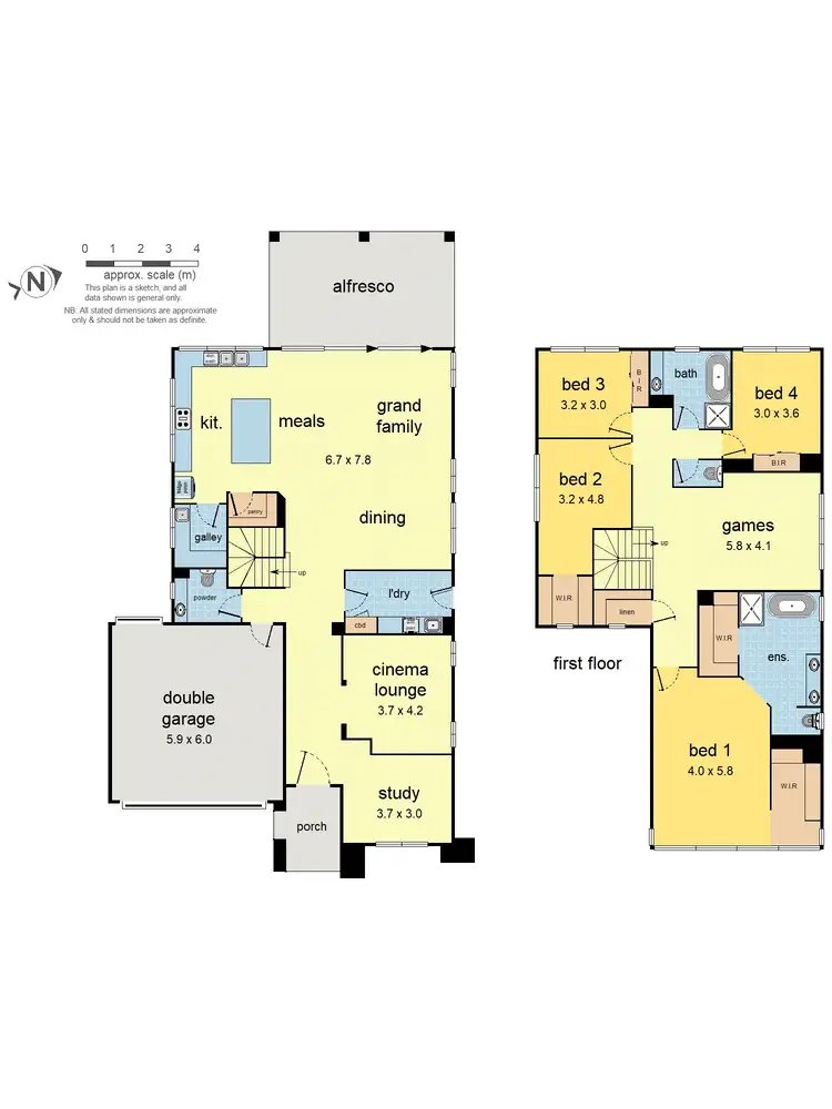 Floorplan of Homely house listing, 80 Locksley Road, Chirnside Park VIC 3116