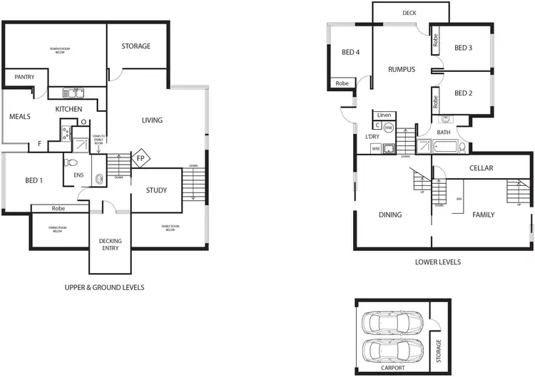 Floorplan of Homely house listing, 53 Sullivan Crescent, Wanniassa ACT 2903