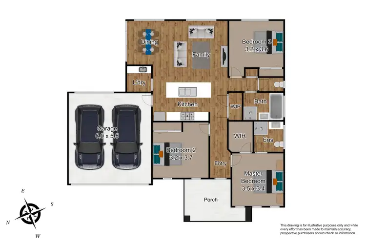 Floorplan of Homely house listing, 10 Cerise Street, Officer VIC 3809