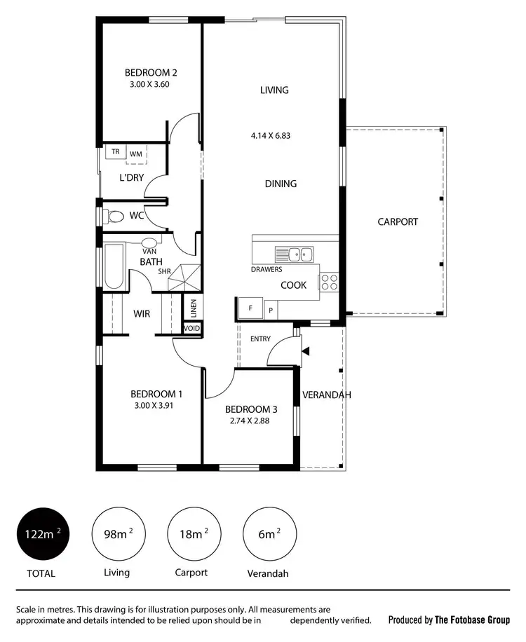 Floorplan of Homely house listing, 44 Thornton Drive, Greenwith SA 5125