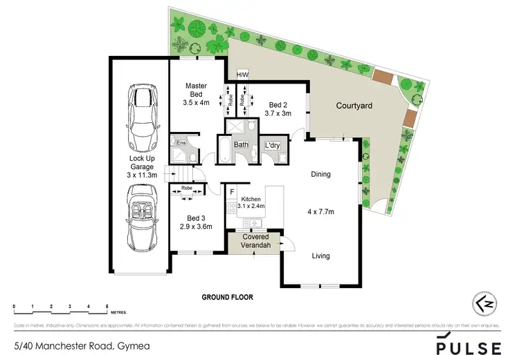 Floorplan of Homely villa listing, 5/40 Manchester Road, Gymea NSW 2227