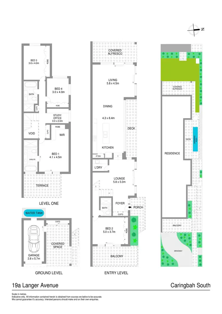 Floorplan of Homely house listing, 19a Langer Avenue, Caringbah South NSW 2229
