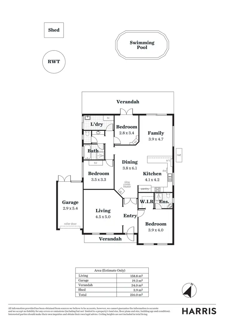 Floorplan of Homely house listing, 7 Dunn Street, Bridgewater SA 5155