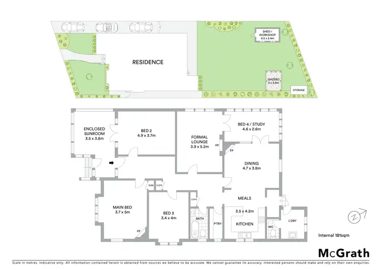 Floorplan of Homely house listing, 73 Parramatta Road, Haberfield NSW 2045