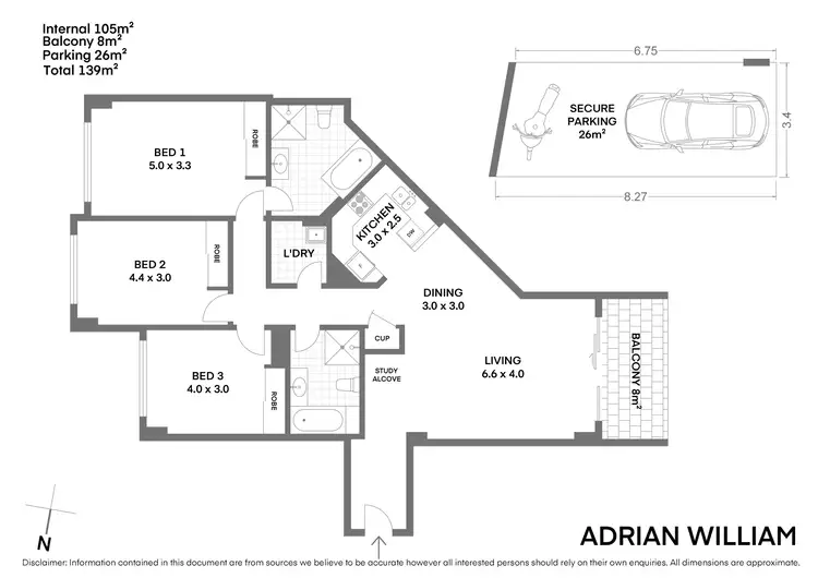Floorplan of Homely apartment listing, 162/2-26 Wattle Crescent, Pyrmont NSW 2009