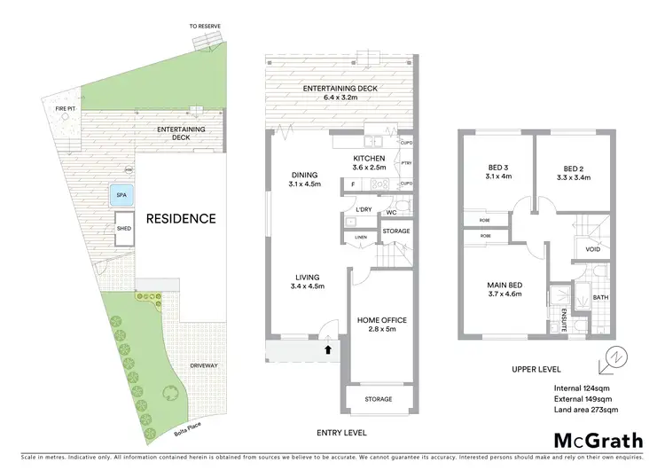 Floorplan of Homely house listing, 12 Bolta Place, Cromer NSW 2099
