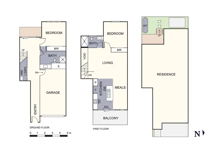Floorplan of Homely townhouse listing, 5/222 Boronia Road, Boronia VIC 3155