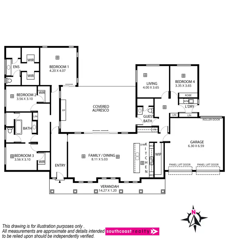 Floorplan of Homely house listing, 3 - 4 Condor Court, Middleton SA 5213