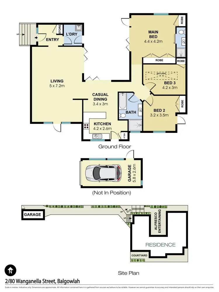 Floorplan of Homely house listing, 2/80 Wanganella Street, Balgowlah NSW 2093