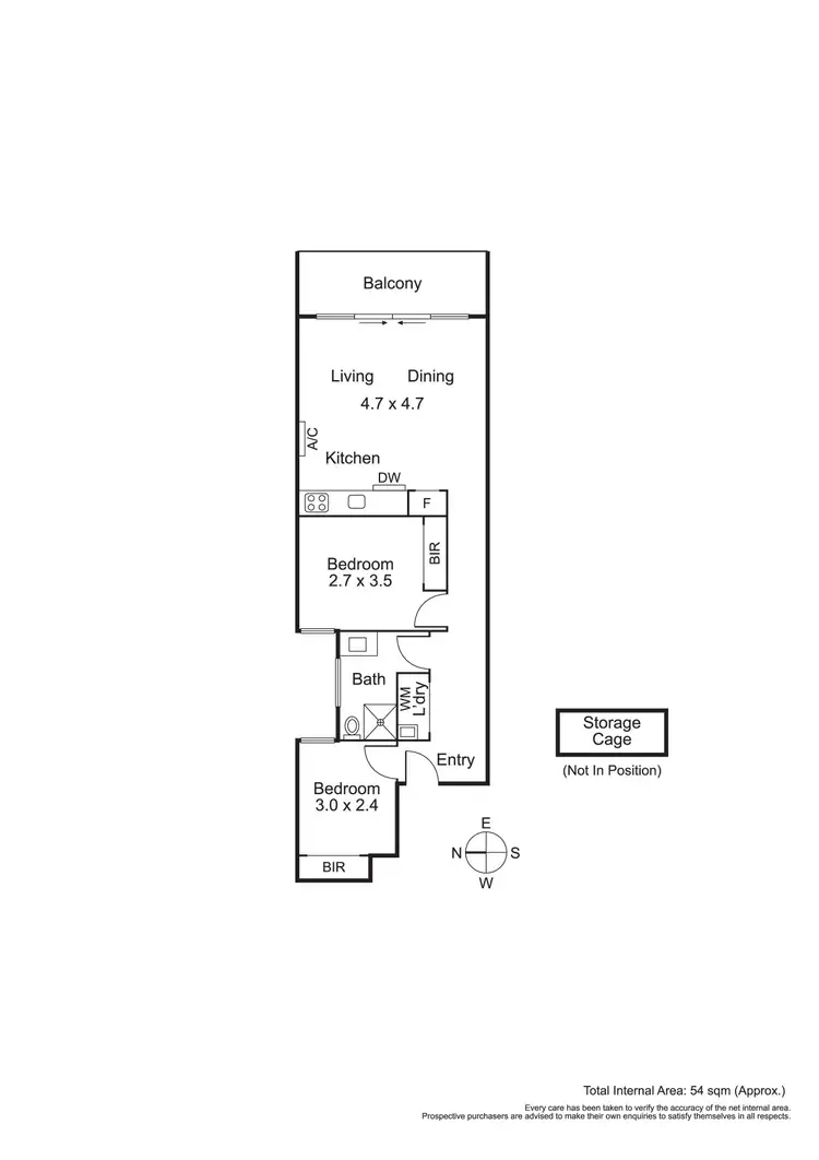 Floorplan of Homely apartment listing, 5/639 High Street, Thornbury VIC 3071