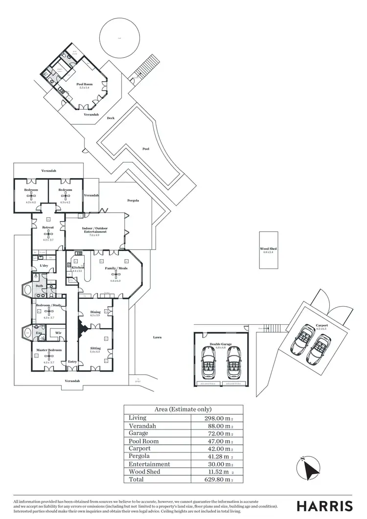 Floorplan of Homely rural property listing, 55 Old Mount Barker Road, Stirling SA 5152