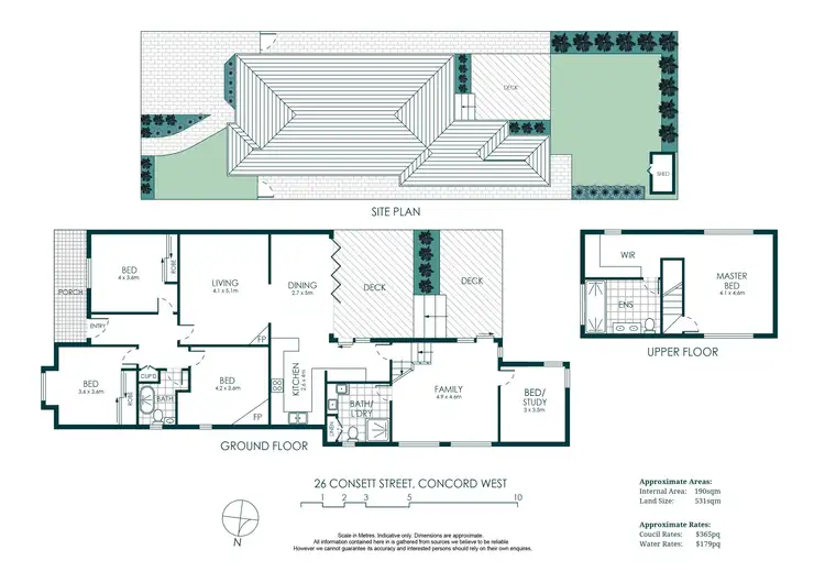 Floorplan of Homely house listing, 26 Consett Street, Concord West NSW 2138