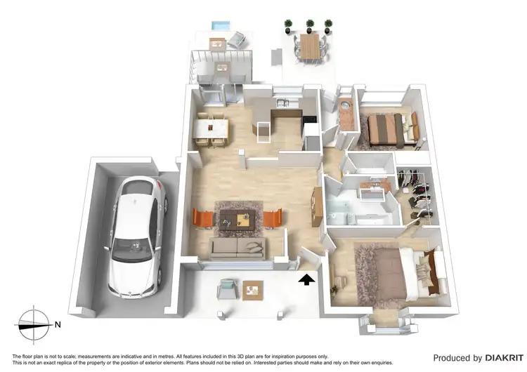 Floorplan of Homely unit listing, 46/15 Peninsula Crescent, Langwarrin VIC 3910