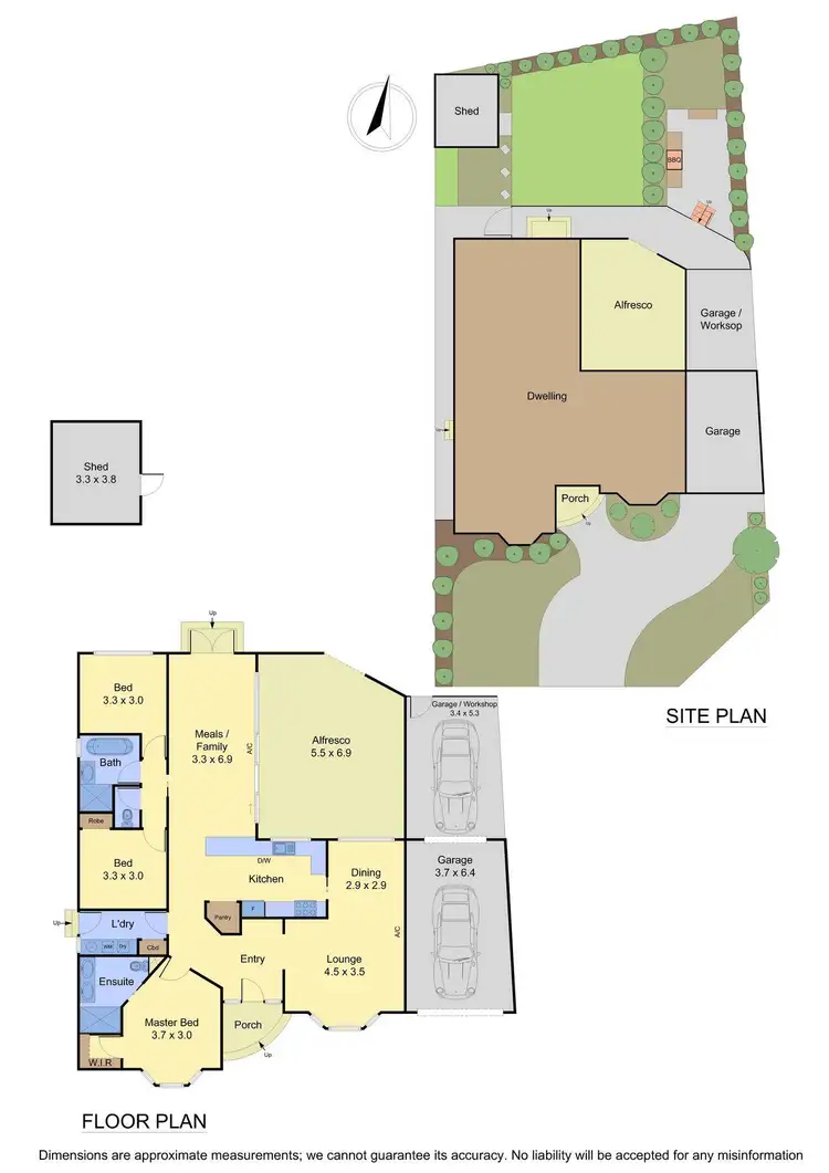 Floorplan of Homely house listing, 36 Hurlstone Crescent, Mill Park VIC 3082