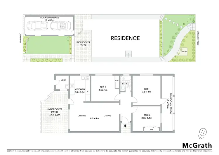 Floorplan of Homely house listing, 271 Claire Street, Naremburn NSW 2065