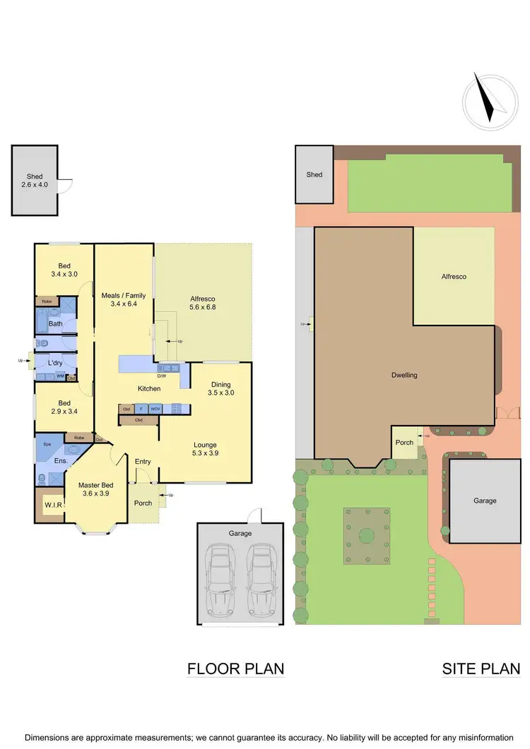 Floorplan of Homely house listing, 23 Arthur Phillip Way, Mill Park VIC 3082