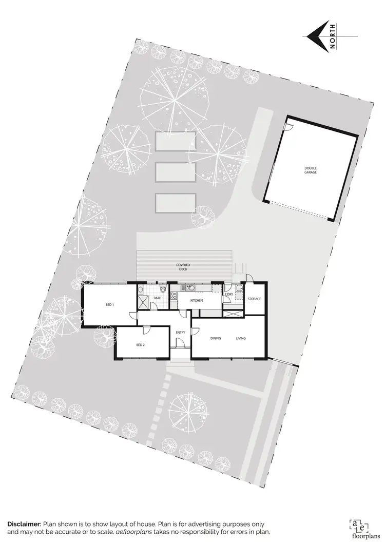 Floorplan of Homely house listing, 3 Arunta Street, Narrabundah ACT 2604